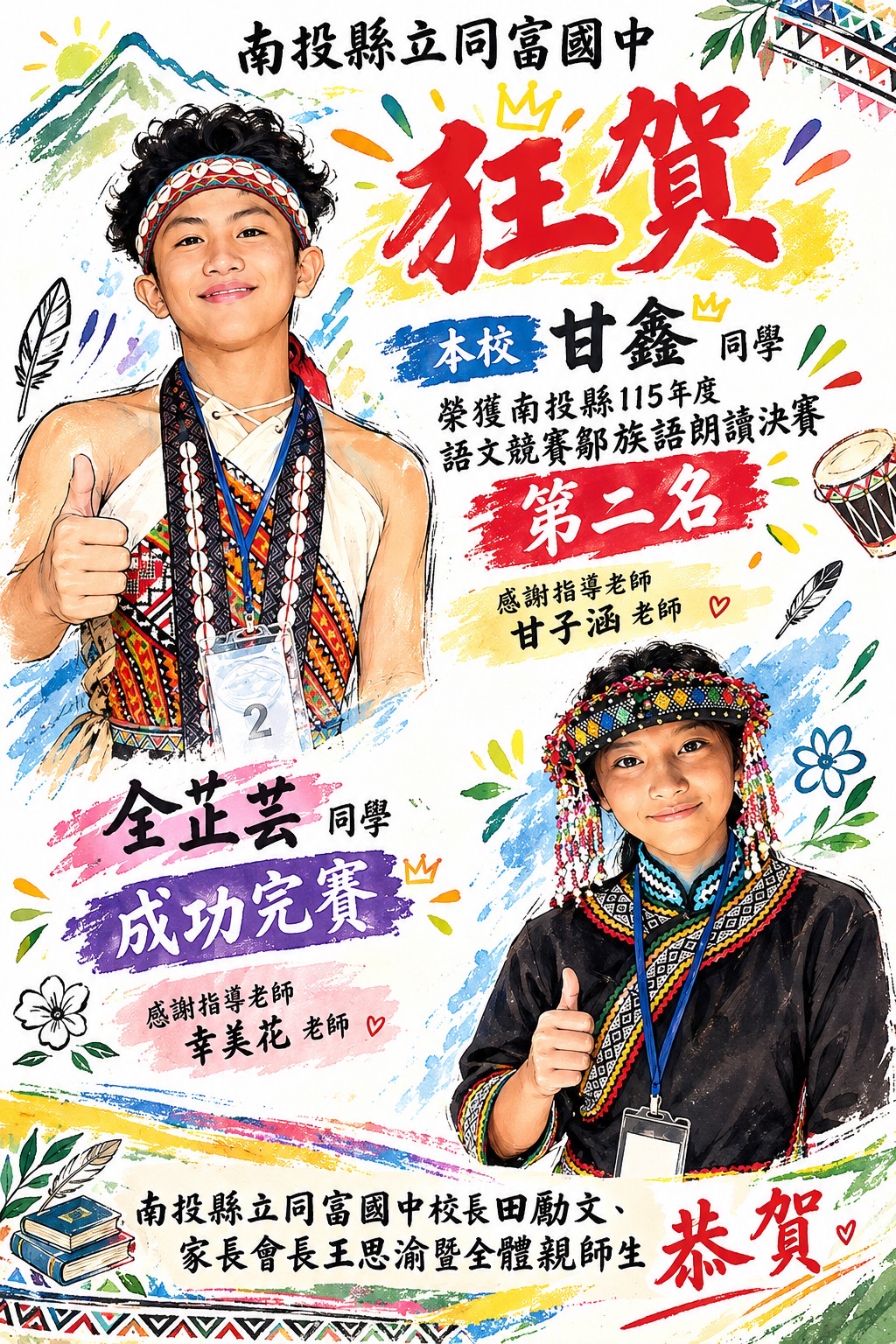 得獎名單